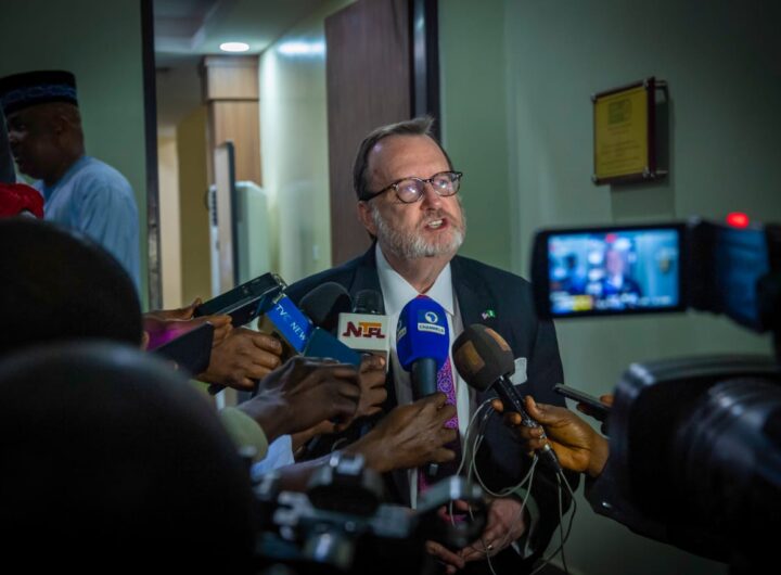 U.S. Ambassador to Nigeria, Richard Mills Jr,