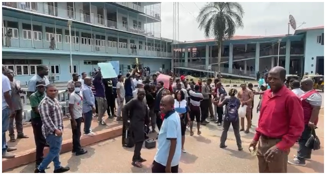 UCH protest