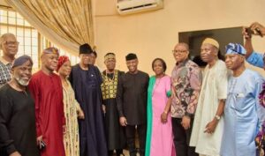 Osinbajo, Obi, Anyaoku, others pay condolence visit Adebanjo’s family, pour tributes