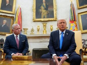 Trump and Jordan king