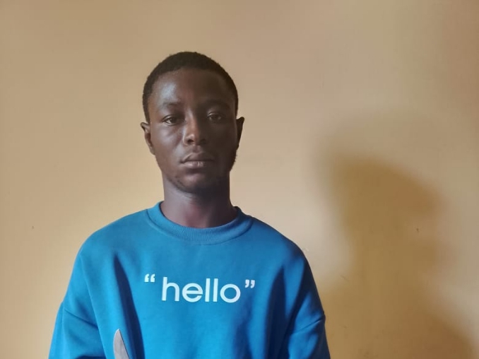confessed to attacking the victim with an axe and a knife