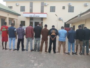 Suspected Internet fraudsters arrested by EFCC in Niger State