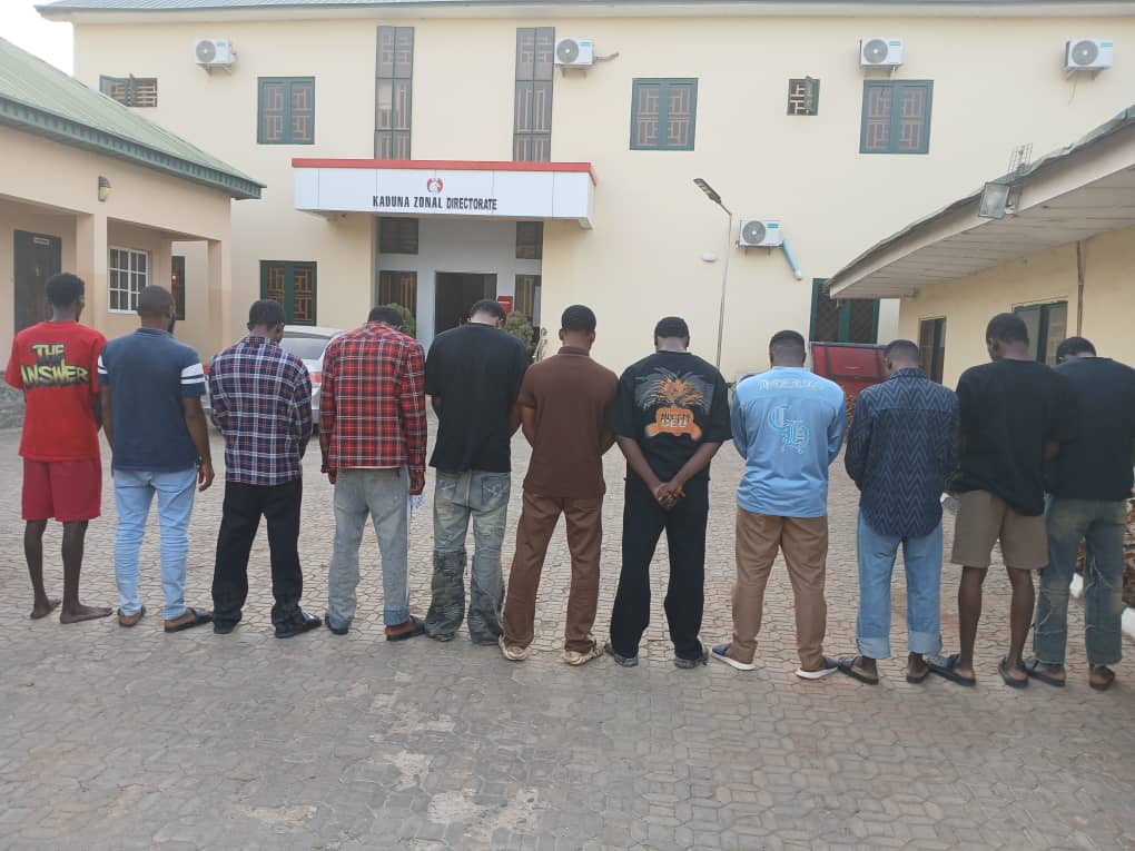 Suspected Internet fraudsters arrested by EFCC in Niger State