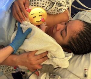 Nengi gives birth