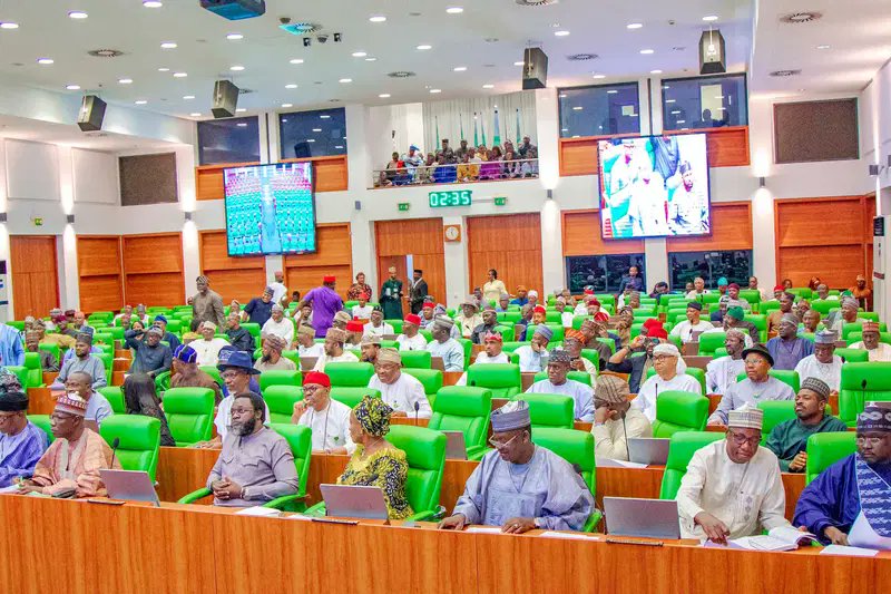 Lawmakers at the House of Representatives