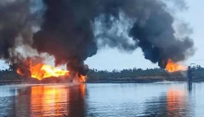 Pipeline explosion in Niger Delta