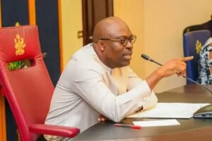 Suspended Rivers State Governor, Siminalayi Fubara