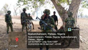Military troops