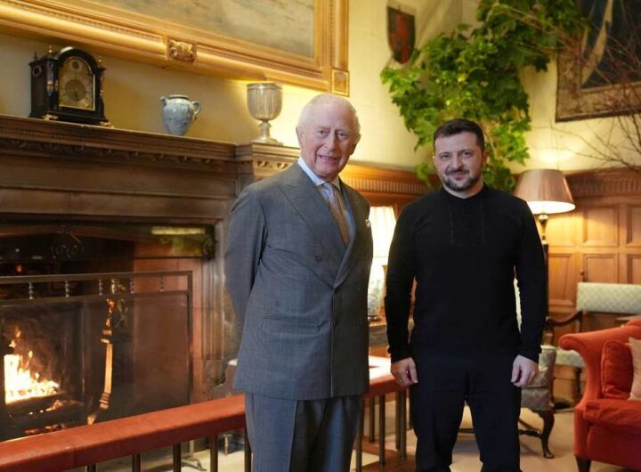 UK King Charles and Ukraine President, Zelensky