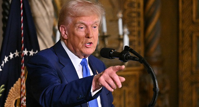 U.S president, Donald Trump