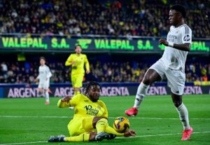 AFP 20250315 372K982 v1 Preview FblEspLigaVillarrealRealMadrid