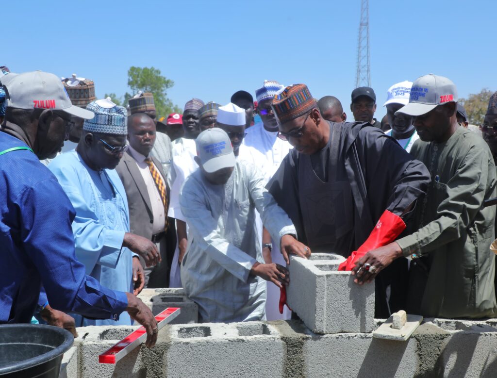 Zulum launches construction of 100 houses, inspects 2 other projects in Hawul 2 IMG 20250312 WA0035