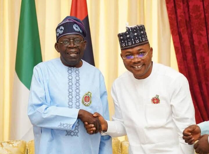 President Bola Tinubu and Kogi State Governor, Ahmed Ododo