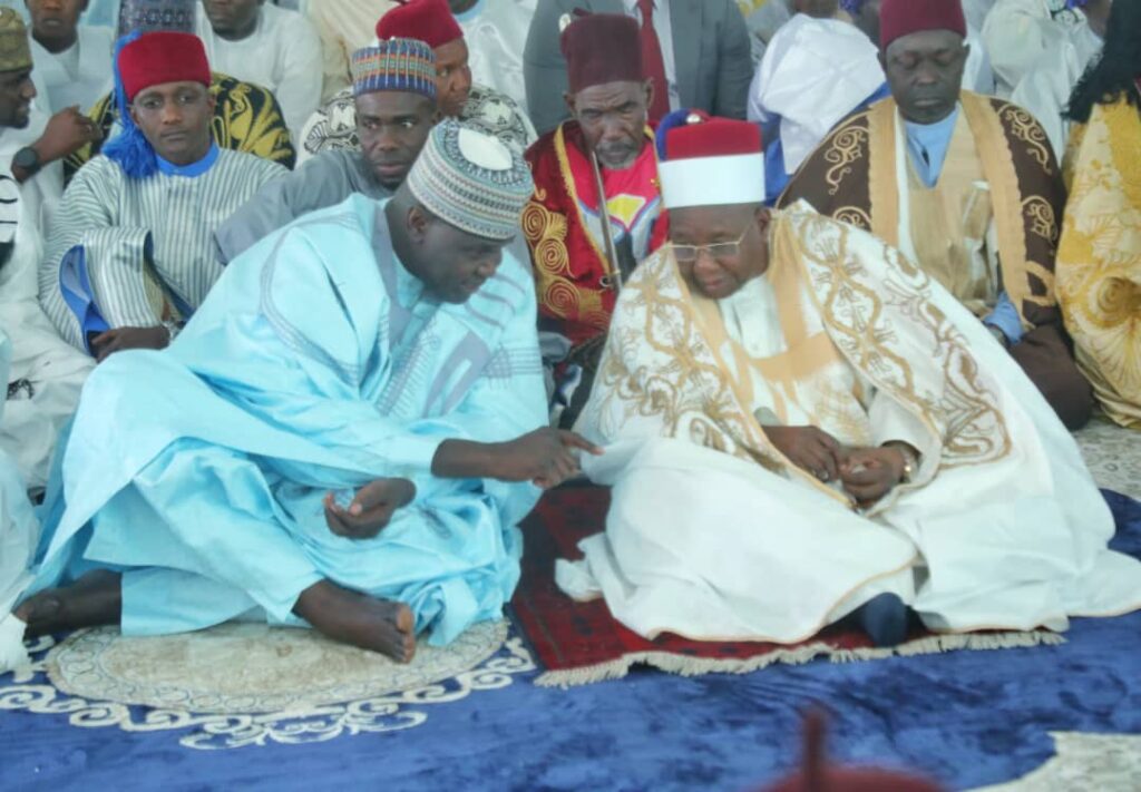 SSG, Sen. Kaka Shehu, led Borno Govt delegation to Eid prayer, Durbar 2 IMG 20250330 WA0010