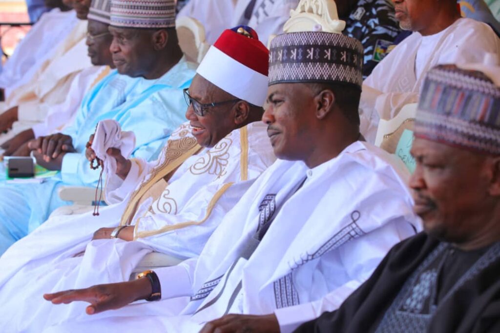 SSG, Sen. Kaka Shehu, led Borno Govt delegation to Eid prayer, Durbar 4 IMG 20250330 WA0012