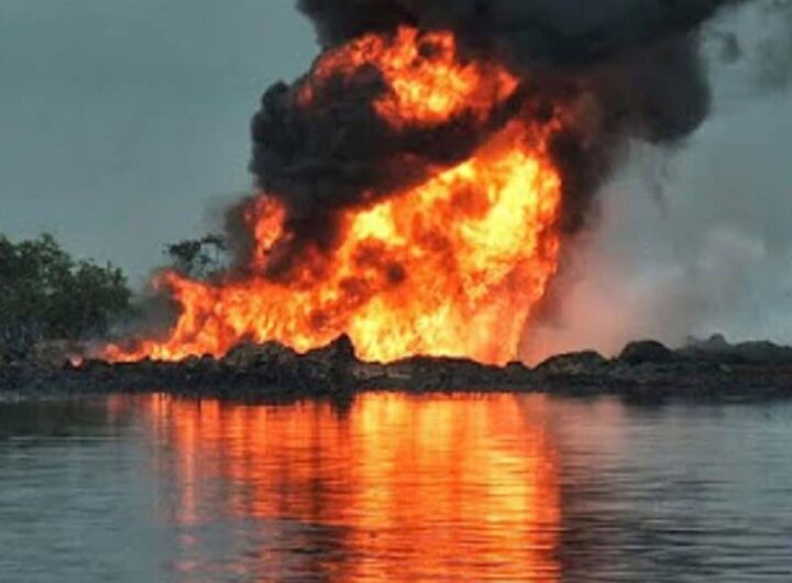 Pipeline explosion in Rivers