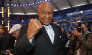 former U.S. heavyweight boxer, George Foreman