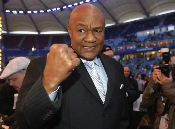 former U.S. heavyweight boxer, George Foreman