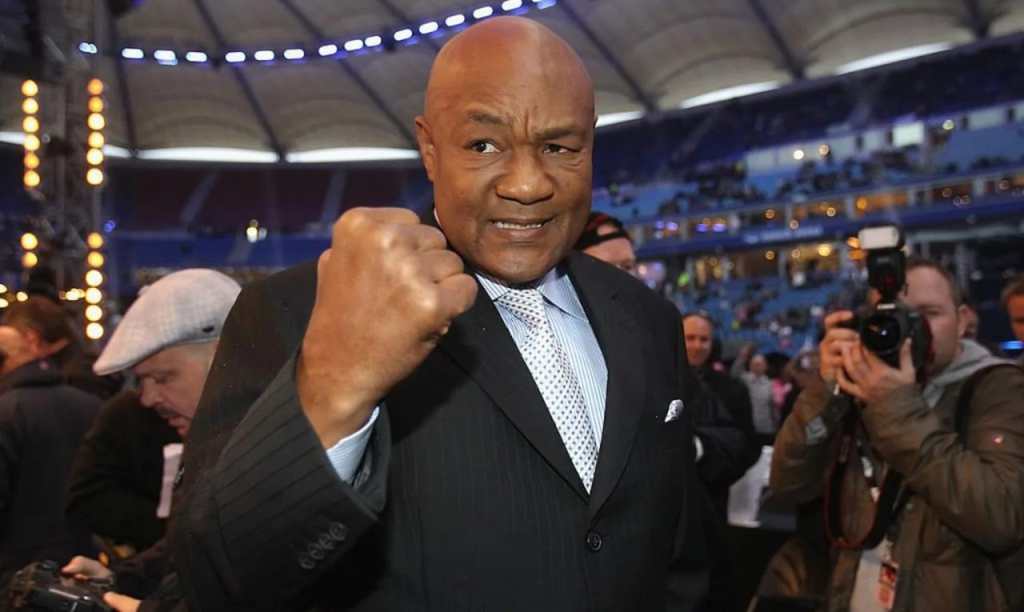 former U.S. heavyweight boxer, George Foreman