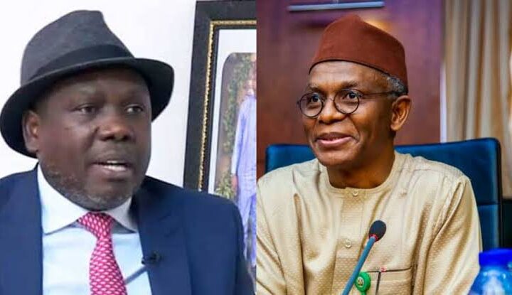 Presidential aide, Daniel Bwala and former Kaduna State Governor, Nasir El-rufai
