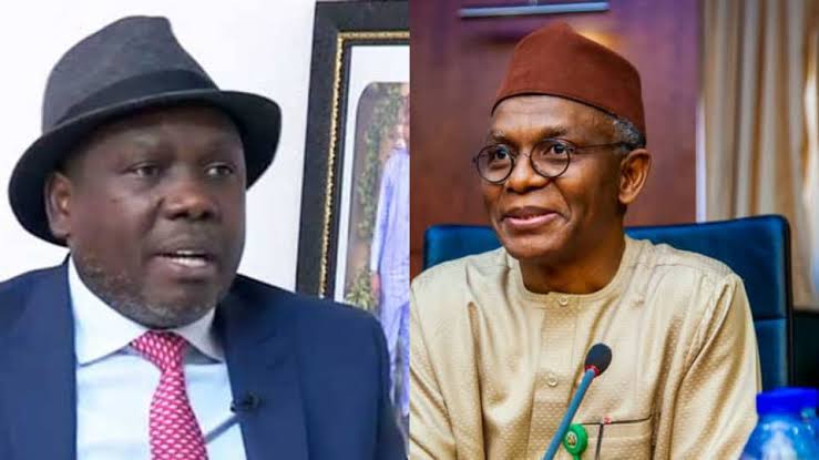 Presidential aide, Daniel Bwala and former Kaduna State Governor, Nasir El-rufai