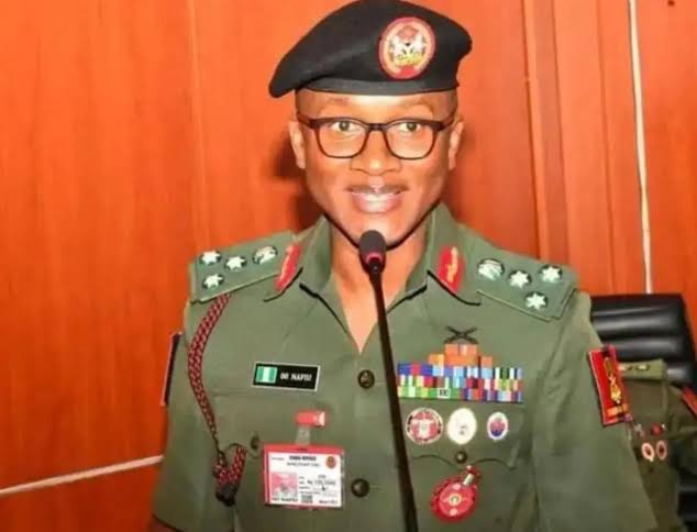 Director-General of the National Youth Service Corps (NYSC), Brig.-Gen. Olakunle Nafiu