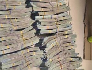 Undeclared foreign currency intercepted by customs at the Mallam Aminu Kano International Airport (MAKIA).