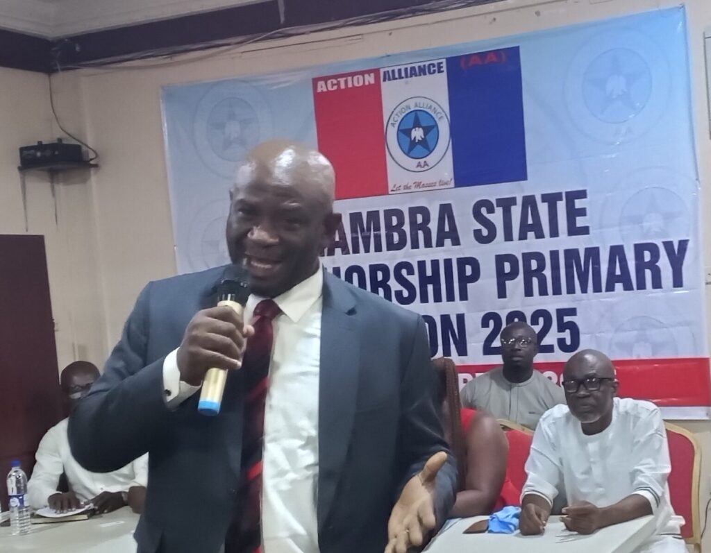 Chief Jeff Nweke, Anambra State Governorship candidate of African Alliance (AA)