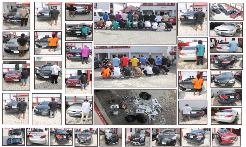EFCC arrests Internet Fraudsters