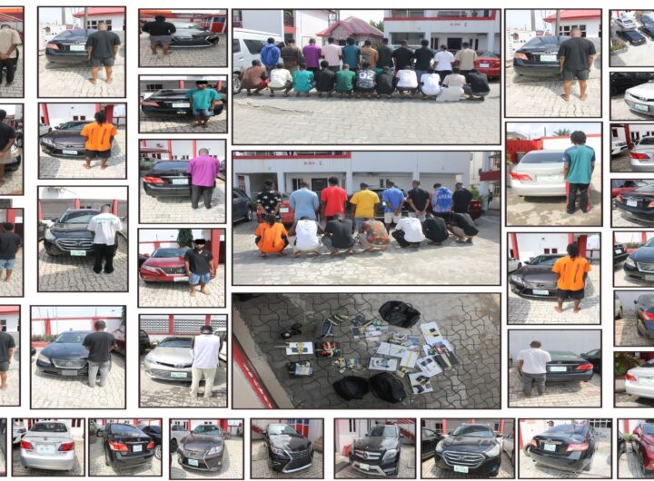 EFCC arrests Internet Fraudsters