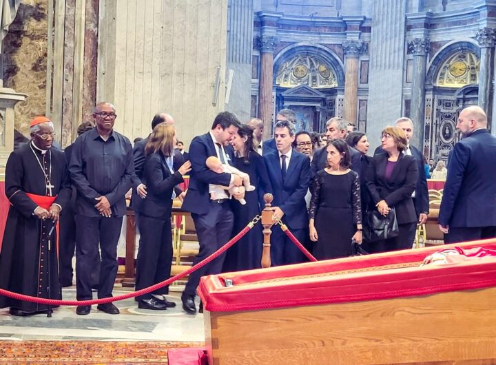 Mr. Peter Obi and Nigerian Cardinal, Francis Arinze paid their tributes to late Pope Francis at St Peter Basilica, in Rome