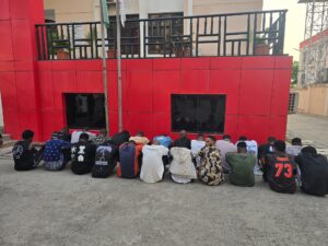 Suspected Internet fraudsters