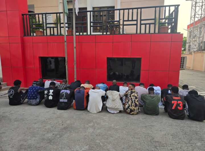 Suspected Internet fraudsters
