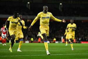 Palace’s Mateta denies Arsenal win to leave Liverpool on brink of title
