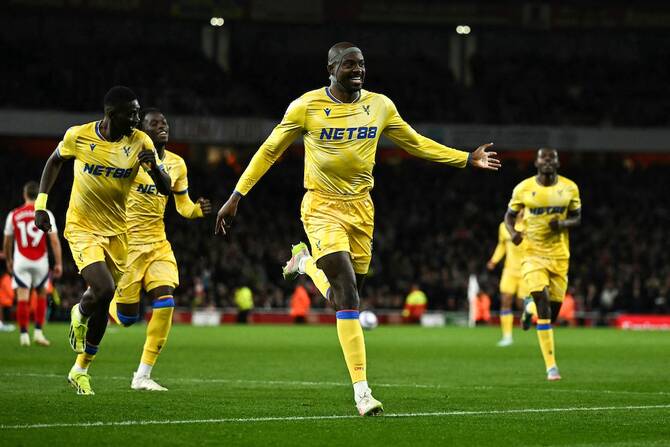 Palace’s Mateta denies Arsenal win to leave Liverpool on brink of title