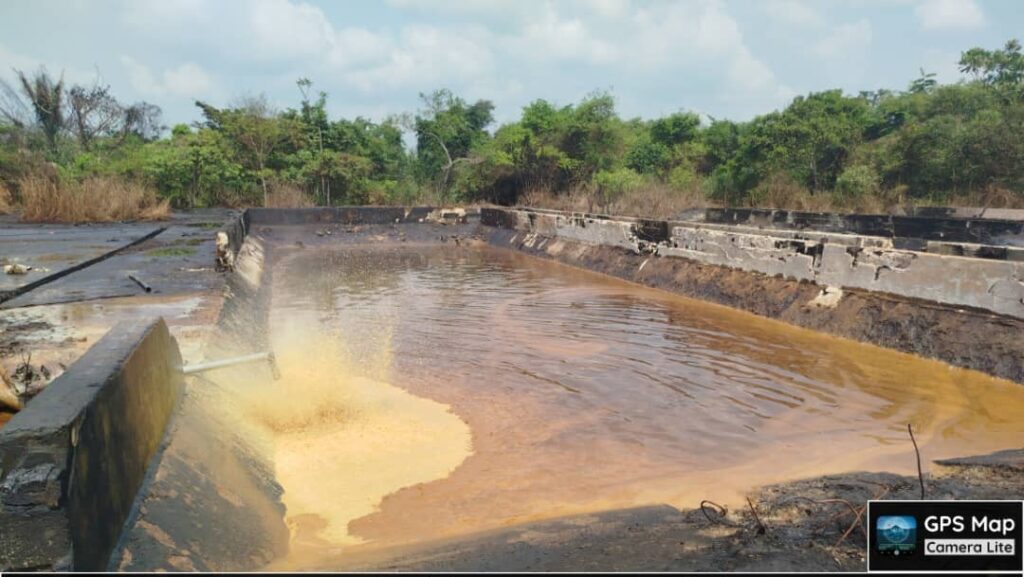Illegal oil bunkering