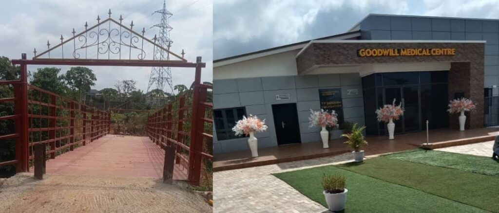Avah River Bridge Constructed by Not for Profit Self Sustaining Goodwill Medical Centre Enugu