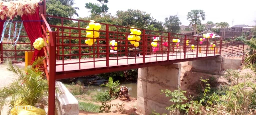 Joy, relief as GMC links poor communities to essential services 2 Avah River Bridge bulit by Goodwill Medical Centre Enugu opened for public use