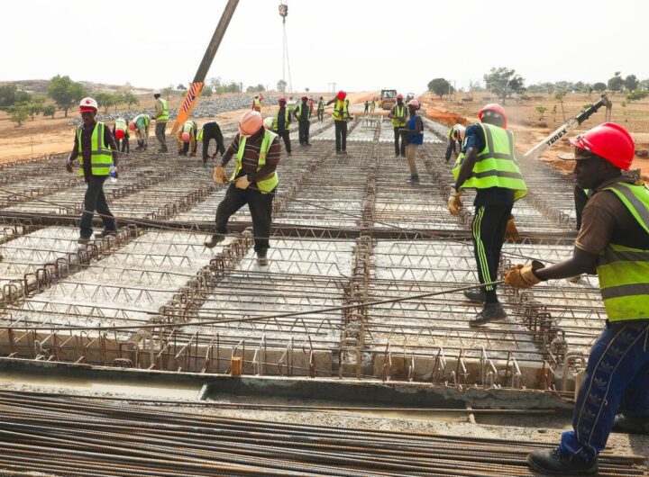Bridge under construction in Abuja