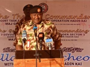Nigeria's Chief of Army Staff, Lt. Gen. O. O. Oluyede