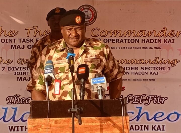 Nigeria's Chief of Army Staff, Lt. Gen. O. O. Oluyede