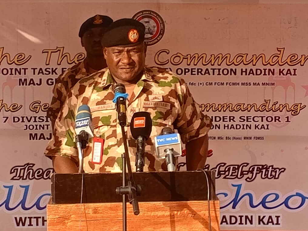 Nigeria's Chief of Army Staff, Lt. Gen. O. O. Oluyede