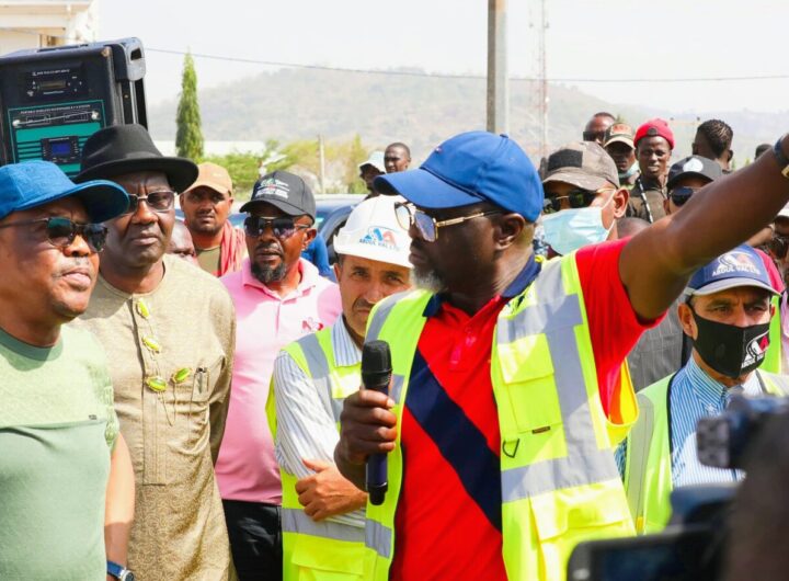 Wike inspects projects