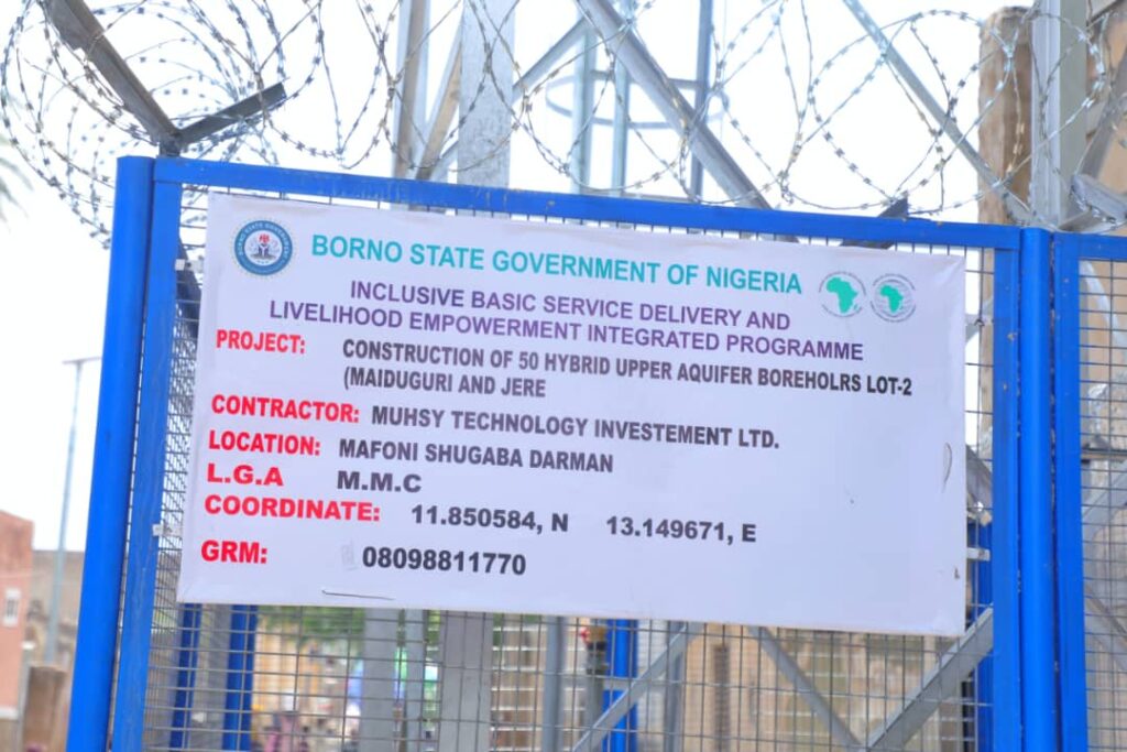 Zulum launches strategic water intervention projects in Maiduguri 4 IMG 20250412 WA0010