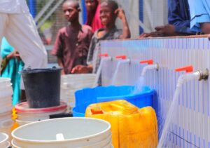 Borehole drilled in Maiduguri by Zulum