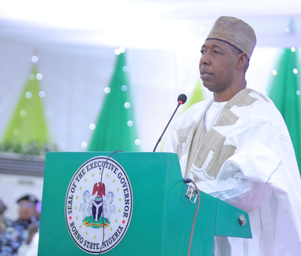 Insecurity: Zulum hosts northern Emirs in Maiduguri 2 IMG 20250415 WA0065