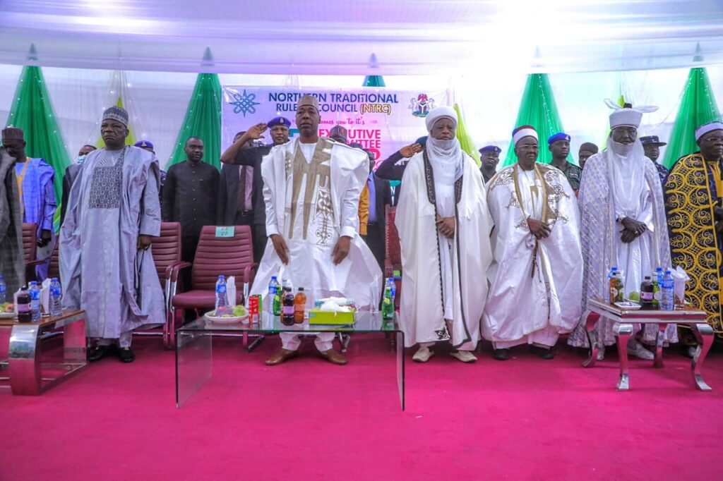 Insecurity: Zulum hosts northern Emirs in Maiduguri 3 IMG 20250415 WA0066