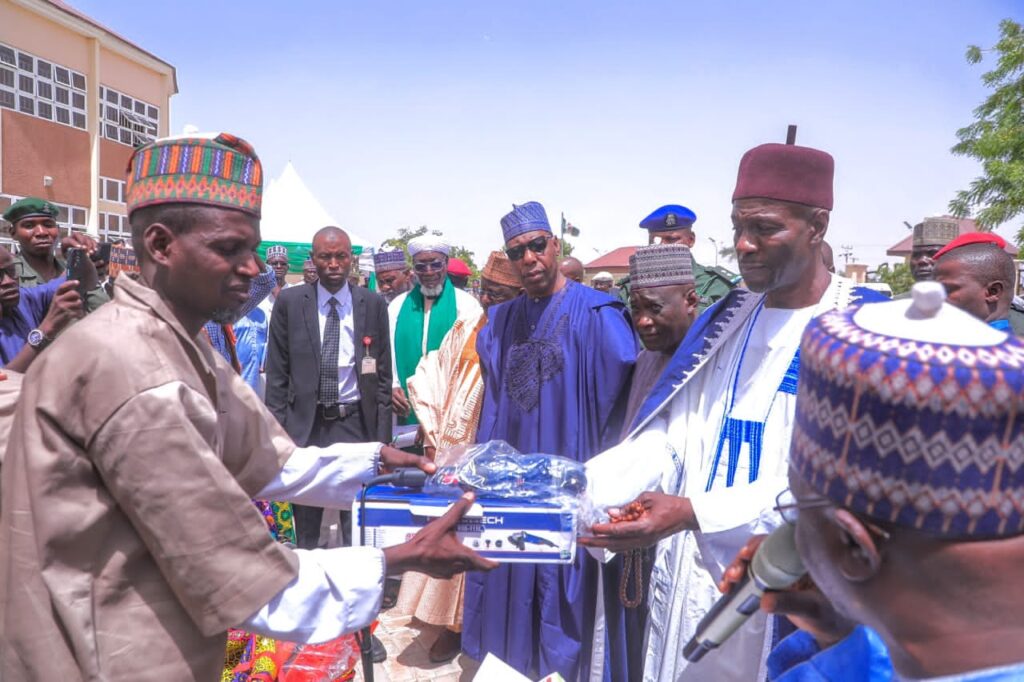 Zulum presents working tools to 150 almajiri trained in vocational skills 4 IMG 20250416 WA0024