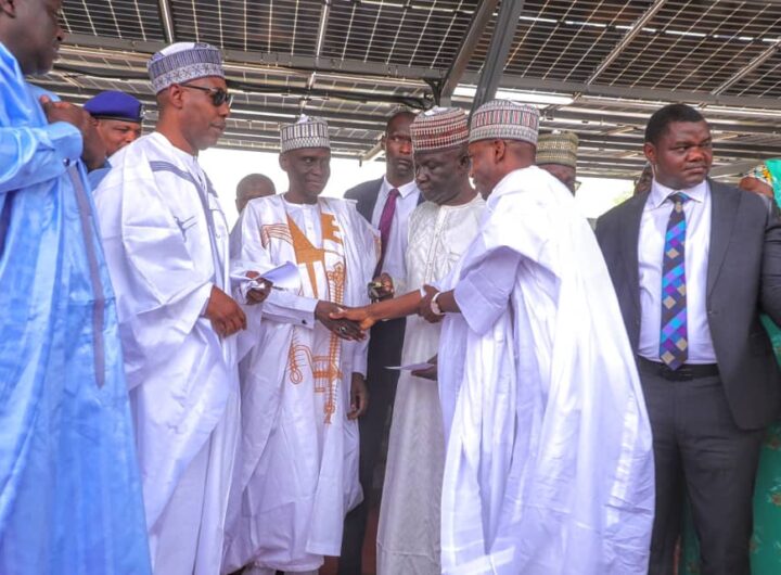 Senator Mohammed Tahir Monguno's empowerment initiative in Borno