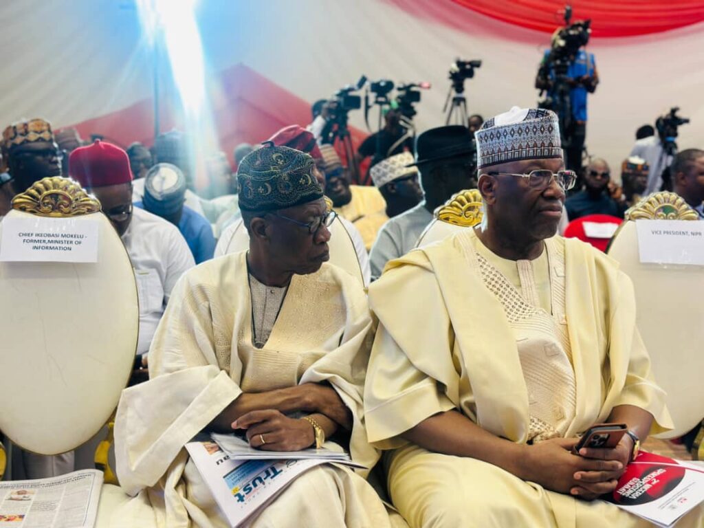 Lai Mohammed and John Momoh